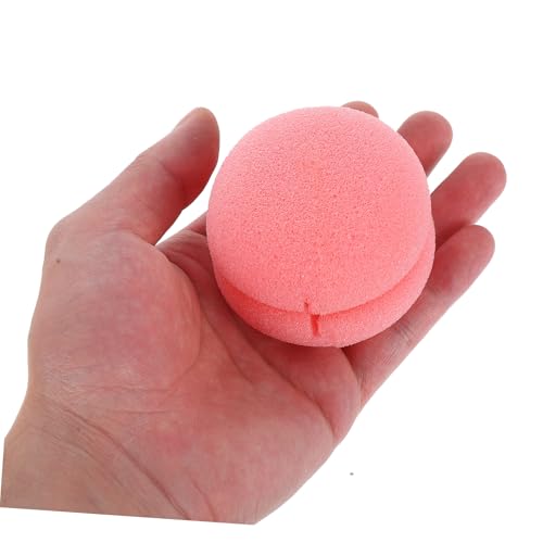 FOYTOKI 12pcs Soft Sponge Foam Hair Rollers Flexible Curlers for Styling Gentle Hair for Sleeping Travel and Parties Round Curlers for Women and Girls