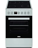 elektroherd freistehend 90 cm 9 Funktionen: Licht, Oberhitze, Unterhitze, Ober - /Unterhitze, Grill, Grill mit Umluft, Ober - / Unterhitze mit Umluft, Heißluft, Umluft