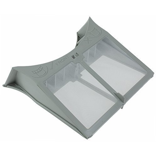 Tumble Dryer Grey Hinged Fluff Lint Filter Compatible with Ariston Hotpoint Indesit Dryers