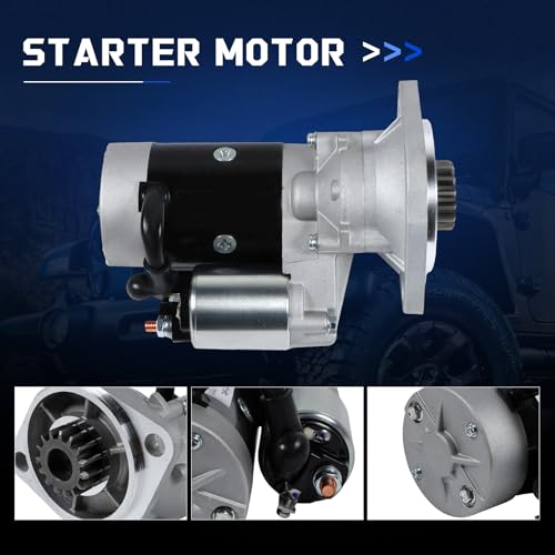Motor de Arranque 12V 15T Repuesto para Komatsu Modelo 129136-77011 129400-77012 miniatura 4