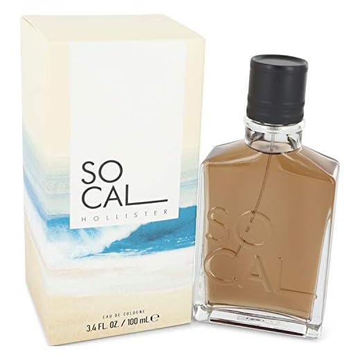 Hollister So Cal Cologne By Hollister Eau De Cologne Spray Cologne for Men 3.4 oz Eau De Cologne Spray ‖Psychedelic dreams‖