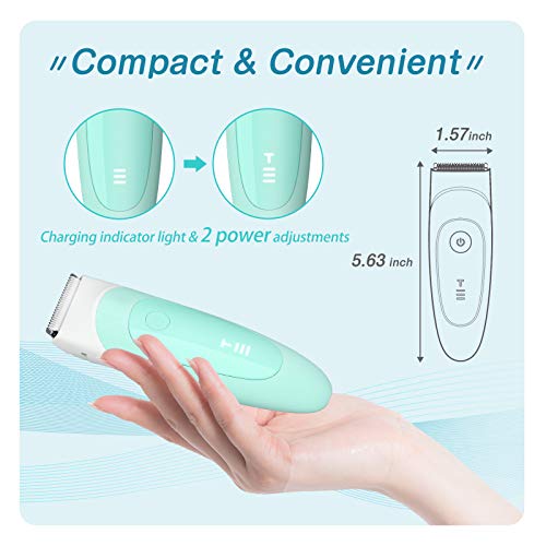 Easy4U Baby Hair Clippers, Electric Quiet Hair Trimmer For Kids, Professional Waterproof Hair Clipper For Toddler, Rechargeable Cordless Haircut Kit For Infants. #TOP3