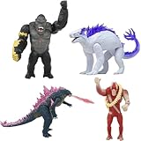 JAYKENIXO 4-Pack 8' Tall Collectible Toys - Movie Monster Series Action Figures Toys Set