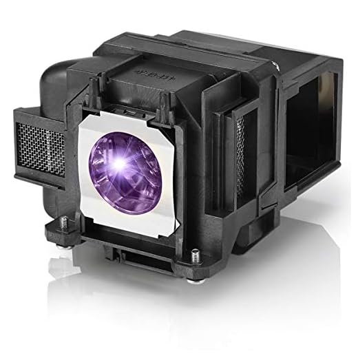 Aimdio EH-TW5300 EB-X27 glödlampa för Epson Elplp88 EH-TW5300 EB-X27 EB-S04 EH-TW5350 EB-U04 EB-X31 EH-TW5210 EB-S31 EB-W31 Ersättande projektorlampa med hölje