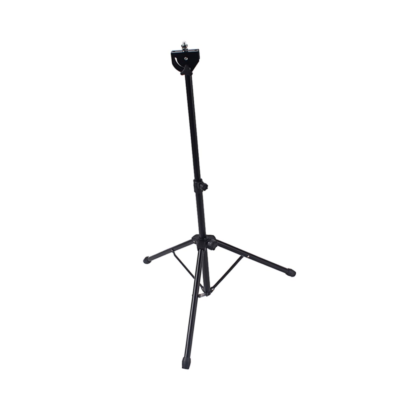 Levemolo 8inches Metal Dumb Drum Stand Adjustable Tripod Holder Rubber- Feet for Practice Pad Accessory