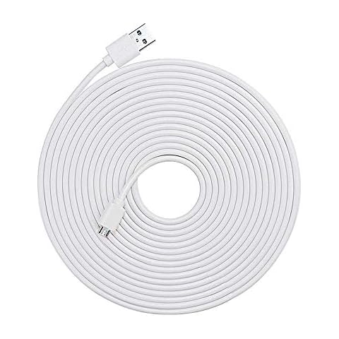 Olort Micro USB Cable Replacement for Furbo Dog Camera Power Charger Cord(10 Ft) Cover