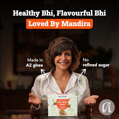 Image of Anveshan Dry Fruit Paak Holi Hmaper - 350gm | Super Healthy Holi Hamper for Gifting | Sugar Free | 100% Natural | Made Using Dates, Nuts, A2 Desi Cow Ghee