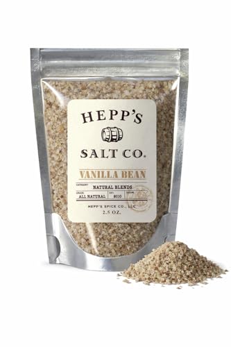Hepp's Salt Co Sal de Mar con Vainilla 2.5 oz miniatura 1