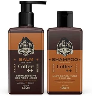 Kit Balm E Shampoo Para Barba- Coffe ++ - Don Alcides