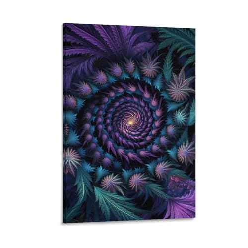 Impression sur toile vortex de qualité supérieure pour salon élégant