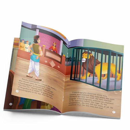 Image of Story Books for Kids - Indian Kings (Set of 5 Books) - Chandragupta Maurya, Krishnadeva Raya, Ashoka, Rana Pratap, Shivaji - Biographies for Children - Age 6 +