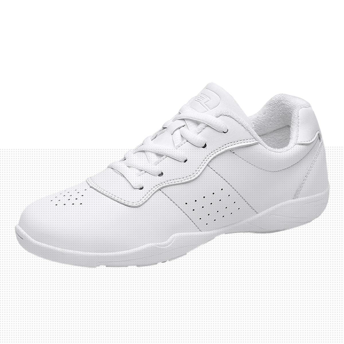 White Cheerleading Shoes Girls Cheer Shoes Women's Dance Shoes Yoga Fitness Gymnastics Training Shoes-image-12