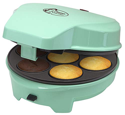 Bestron 3-in-1 Cakemaker im Retro Design, mit 3 auswechselbaren Backplatten, Donut-, Cupcake- und Cakepop Maker… – Bild 3