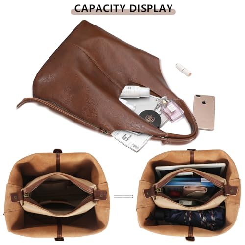 Bolso para mujer de cuero genuino, estilo boho y liviano miniatura 5
