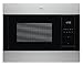 AEG MSB2548C-M Microondas Integrable con Grill de 1100 W, Display LED táctil, Luz interior, Apertura electrónica, Programa descongelar, Convección, Marco Semi-Integrado, 900 W, Negro/ Inox, 23 L