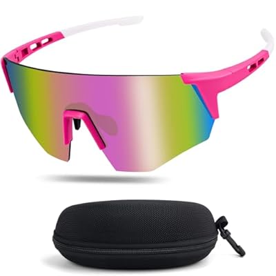 Vylyciy - Gafas de Sol Deportivas Polarizadas para Hombre y Mujer  Gafas de Ciclismo Hombre  Gafas de Protección UV400  para Actividades al Aire Libre  Ciclismo  Motociclismo  Running  Montañismo y Pesca