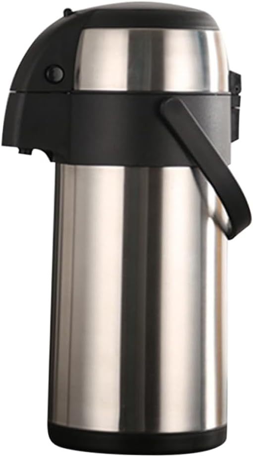 Pressure Kettle Insulation Pot 2.5l Water Bottle Stainless Steel Easy Push Release