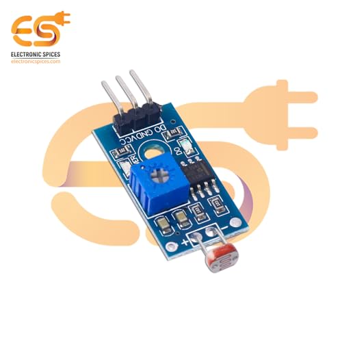Image of Electronic Spices LM393 Photosensitive light dependent resistor LDR sensor modul (2)