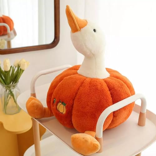 Image of Babique Pumpkin Duck Stuffed Plush Animal | Super Soft Toy | for Kids Birthday Gifts, Baby, Kids, Boys /Girls and Women (30 cm)