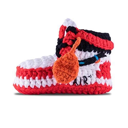 Image of Diaper Book Club Baby Sneakers Crochet Hypebeast Shoes for Toddler Sneakerheads, Soft Booties for Boys & Girls, Designer Kids Fashion, Breathable & Comfortable Children's Kicks