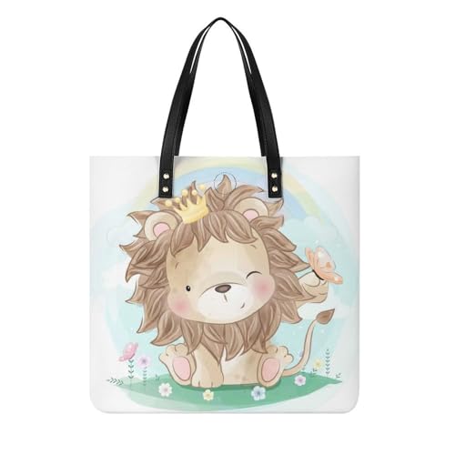 Sac de voyage Lion 39x39cm | Dites adieu au manque de place avec ce tote bag