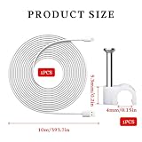 Kabel USB C 10m, kabel USB C do szybkiego ładowania do magnetycznej kamery monitorującej Xiaomi Mi 2K, Mi Wireless Outdoor 1080P, kabel ładujący USB typu C do zewnętrznej kamery bezpieczeństwa i