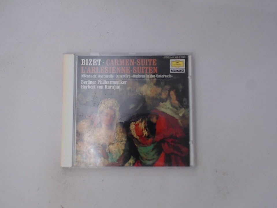 Carmen Suite / L'Arlesienne Suite [Audio CD] Bizet; Offenbach; Karajan and Bpo