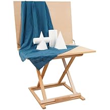 SHYP Art Sketching Still Life Table, Artists Painting Table, Portable Sturdy Foldable Solid Wood Drawing Board Plaster Statue Placement Table for School Art Studio