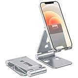 Faltbar und tragbar: Vollständig faltbar und kompakt, dieser Handy-Ständer kann leicht in einen Rucksack, eine Handtasche oder einen Koffer für Reisen verpackt werden.
