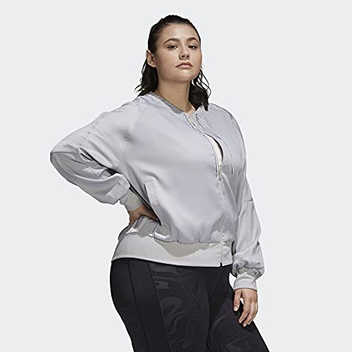 adidas Jaqueta bomber feminina glamourosa