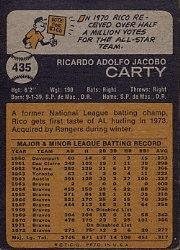 Miniatura 2 de 1973 Topps #435 Rico Carty - EX