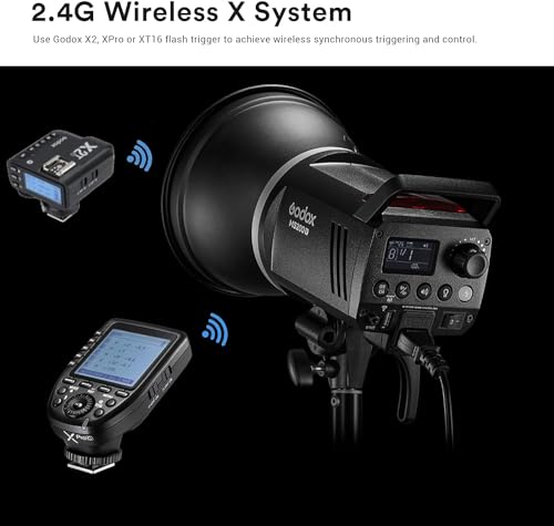 Ficha técnica Godox MS300 V Flash de Estudio Compacto de 300 W Lámpara de Modelado Mejorada 2.4G GN58 5600K Monolight con Montura Bowens Tiempo de Reciclaje de 0.1-1.3 s Pequeño y Portátil 220V - Fernando Cortés
