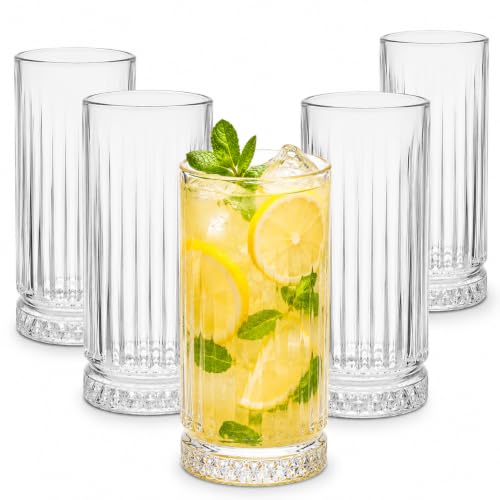 Conjunto de Copos Altos para Drinks e Bebidas com Design Elegante