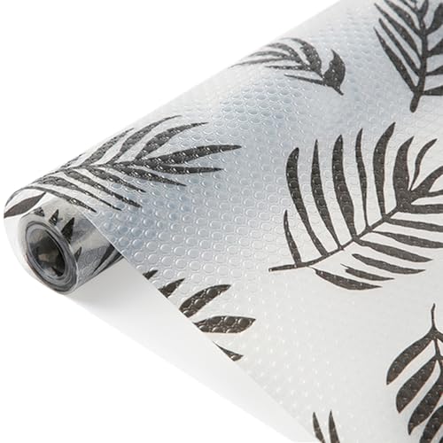 Schubladenmatte 44cm x 600cm, Antirutschmatte Schubladen Nicht Klebend Wasserfest Schubladeneinlage Eva Zuschneidbare Folie Schubladen Matte für Regale Schränke