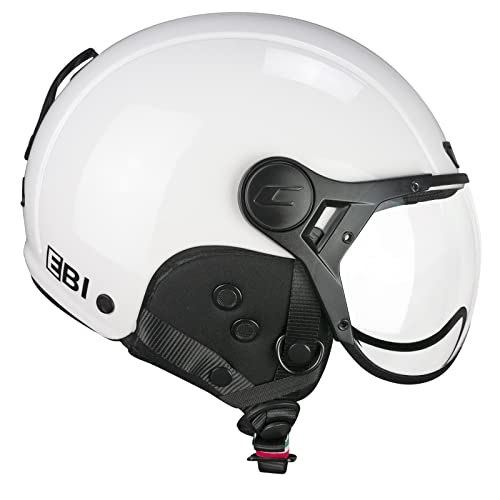 Casco de esquí CGM EBI para nieve esquiar y snowboard color blanco talla XL de adulto