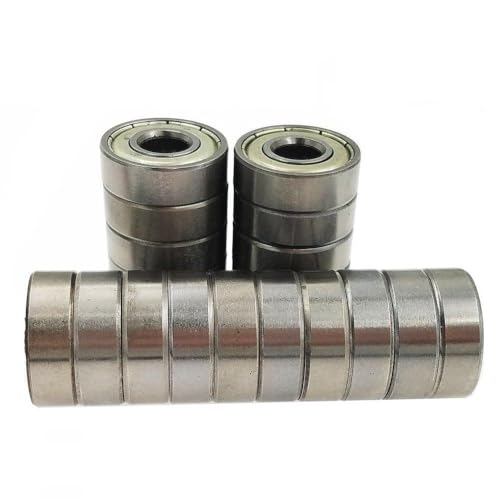 20 PCS 608 -ZZ Ball Bearings Double Metal Sealed Miniature Deep Groove Ball Bearings (8mm x 22mm x 7mm) (608 ZZ)
