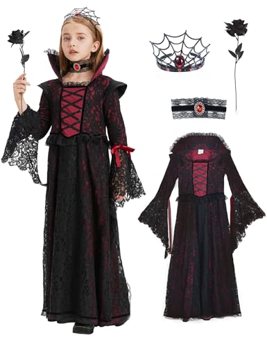 Wabolay Halloween Vampire Costume For Girls