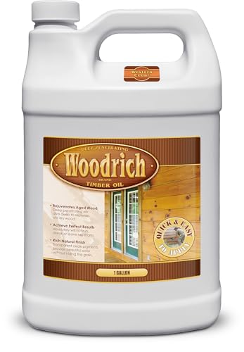 Woodrich Brand Timber Oil Deep Penetrating Stain for Wood De