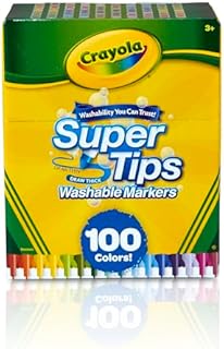 Set 100 Washable Super Punta Labolers