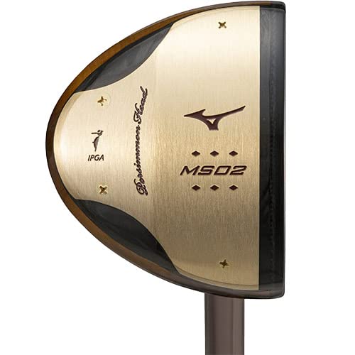 MIZUNO パークゴルフ クラブ MS02 ユニセックス 右利き用 ブラウン 約85cm／約530g ヘッドカバー付 C3JLP21358