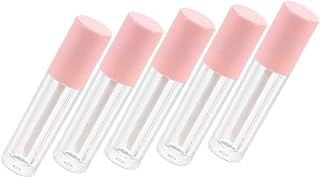 5 unidades de tubos de brillo de labios visib...