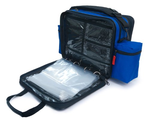 Hopkins Medical Products EZ View Medical Bag, Lightweight and Durable, Ample Storage, Sturdy Construction, Easy Access Compartments, Comfortable Carry, Professional Design, Royal Blue - Image 3