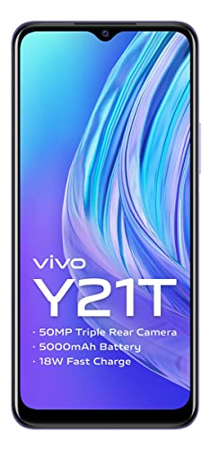 Image of Vivo Y21T (PearlWhite, 4GB RAM, 128GB ROM) Without Offers, (PD2142F Pearl White 2)