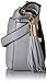 MILLY Astor Small Crossbody Saddle, Grey