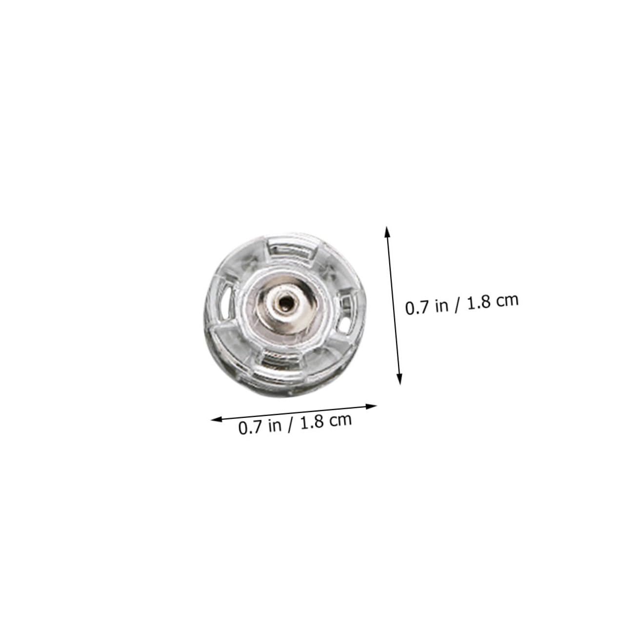 jojofuny 5 Series Botones De Bricolaje Botones A Presión Artesanía Coser Broches De Presión Llave De Coser De Vestir De Traje De Mujer Metal 50 Piezas X 5
