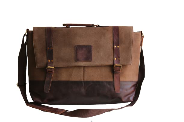See full amazon price history chart for The Rustic Journey Vintage Leather Canvas Laptop Bag | Messenger Bags | Satchel Bag The Rustic Journey Vintage Leather Canvas Laptop Bag | Messenger Bags | Satchel Bag (B0B8NHBJBW) Amazon Price History, Amazon Price Tracker