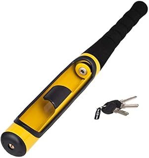 Car Van Motorhome Steering Wheel Lock Anti-Theft Baseball bat Heavy Duty Security clamp 2 Keys ALCA A303000