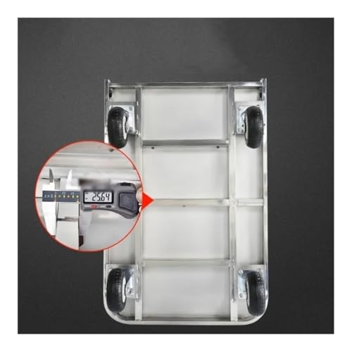 Carretilla de Plataforma de Acero Inoxidable para Uso Industrial miniatura 7
