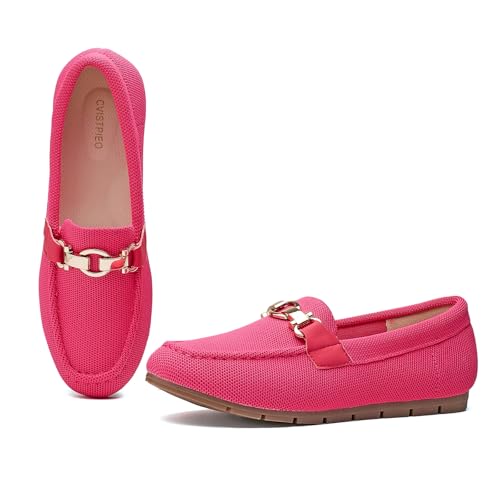 Image of Cvistpieo Loafers for Women Business Casual Shoes Comfortable & Lightweight Penny Loafers Slip On Work Flats