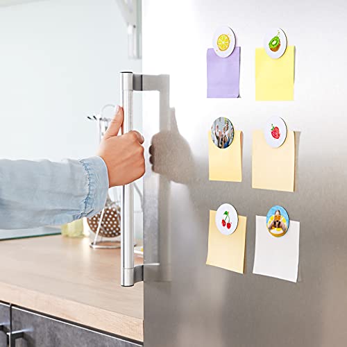 12 Pieces Sublimation Blank Fridge Magnets Round Soft Refrigerator Magnet Diy Decorative Magnets Funny Fridge Magnets For Kitchen Fridge Whiteboard Map Calendar Decor Diy Projects #TOP5